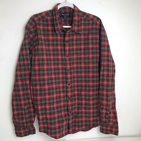 Abercrombie & Fitch Plaid Shirt - Picture 2 of 7
